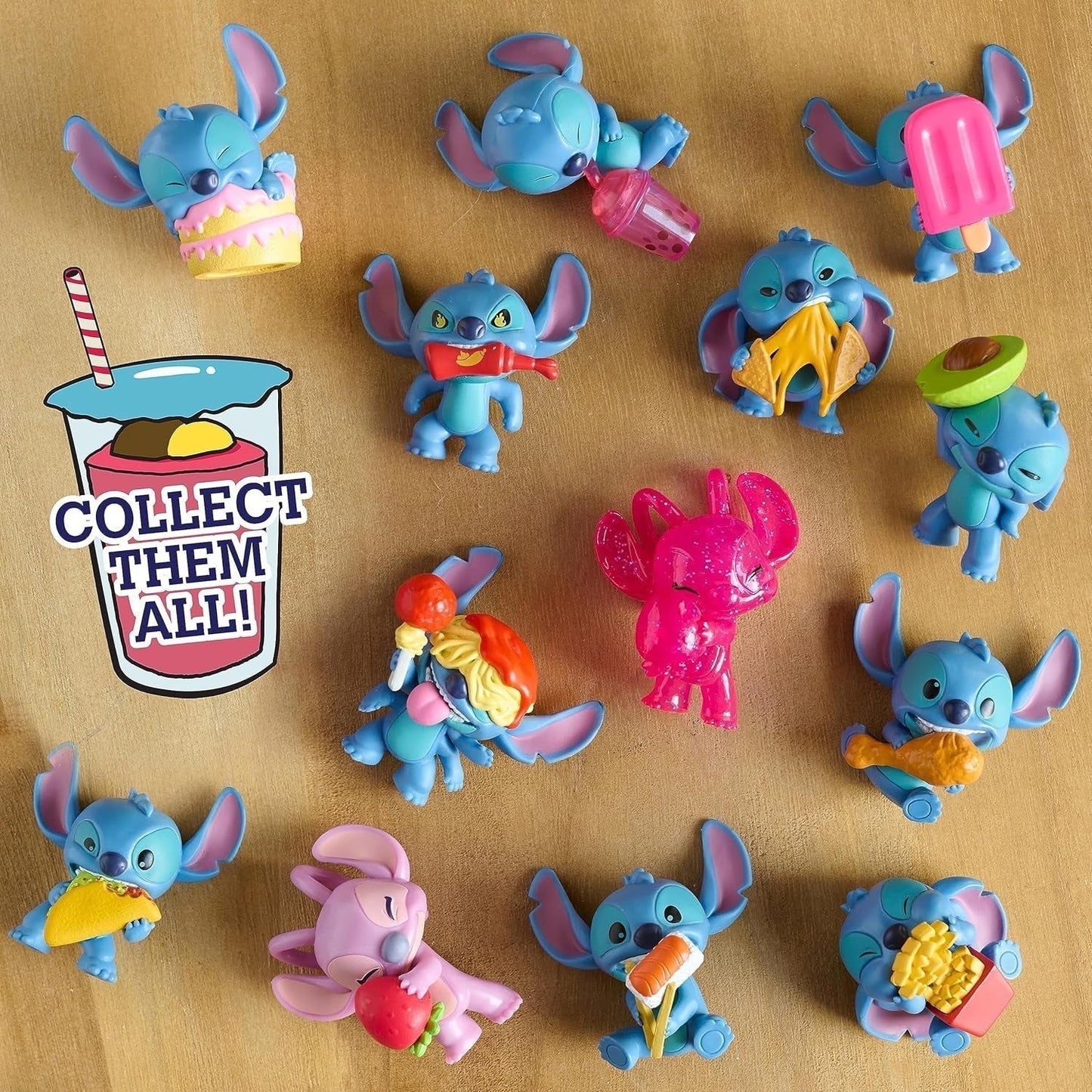 Sběratelské minifigurky Disney Stitch, balíček s překvapením, 5 cm velké sběratelské figurky, styly se mohou lišit, hračky pro děti 3+ akční figurky Naty Shop