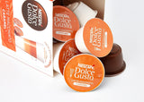 NESCAFÉ Dolce Gusto Latte Macchiato Vorratsbox 90 Kaffeekapseln (Aromatischer Espresso a Latte Macchiato Caramel