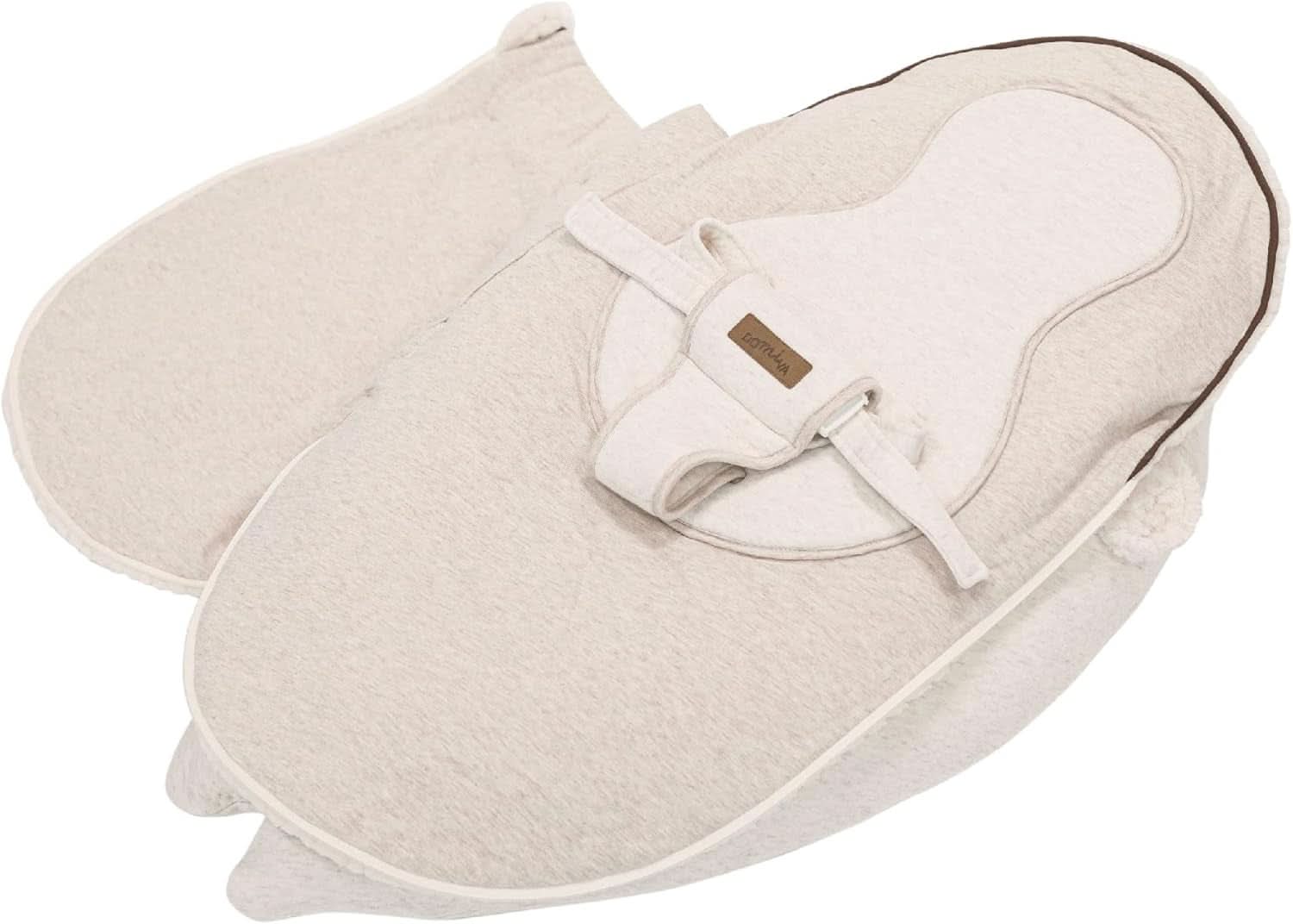 Multifunkční kojící polštář, 4v1, Soft Nova, béžový, jeden polštář: 202 cm, křeslo, 40 X 75 X 22 cm Příslušenství Potraviny a kojení Bebe Naty Shop