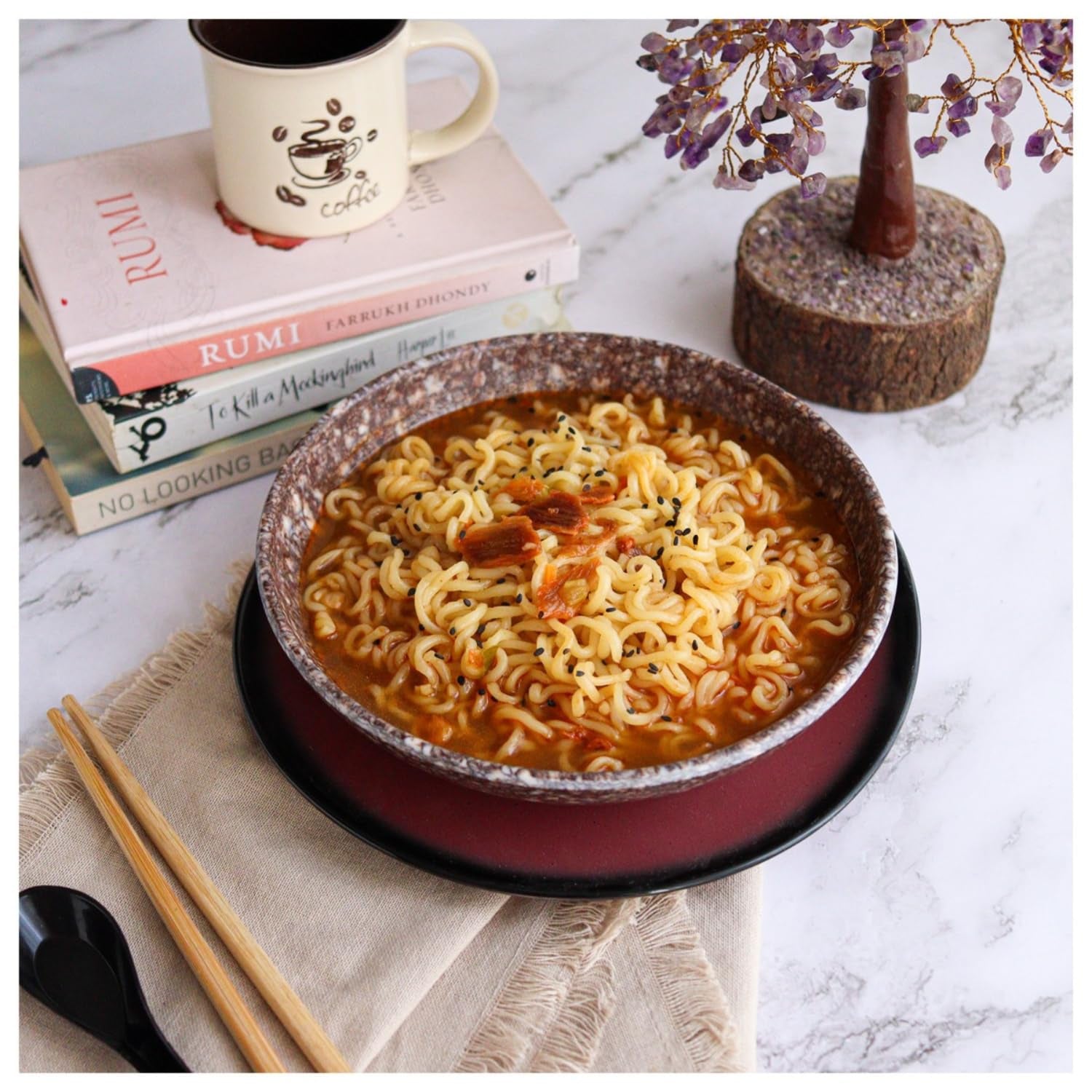 NONGSHIM – Instant Shin Red Kořeněné nudle – 6 x 120 GR – více balení
