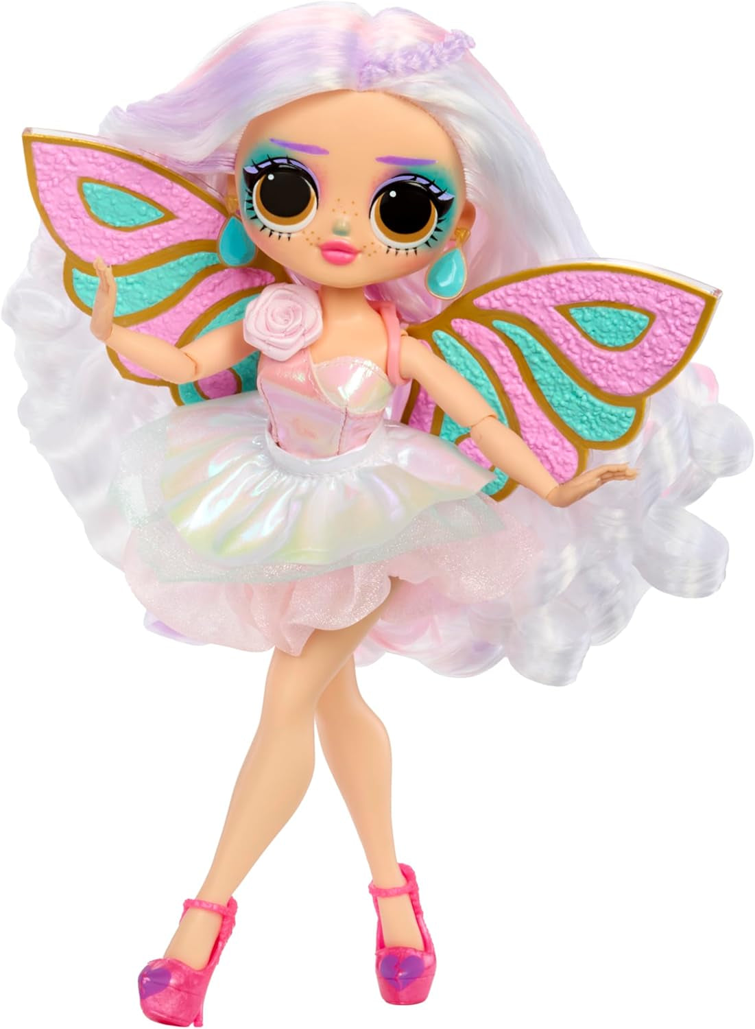 LOL Překvapení! OMG Eye Spy Series - Fairy - Obsahuje 1 panenku s oblečením a doplňky, řešení hádanek a objevování překvapení, 4 sběratelské panenky