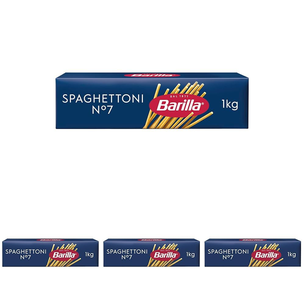Barilla Pasta Klassische Spaghetti n.5 aus vysoce kvalitní Hartweizen immer al dente, (1 x 500 g), bez chuti