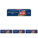 Barilla Pasta Klassische Spaghetti n.5 aus vysoce kvalitní Hartweizen immer al dente, (1 x 500 g), bez chuti