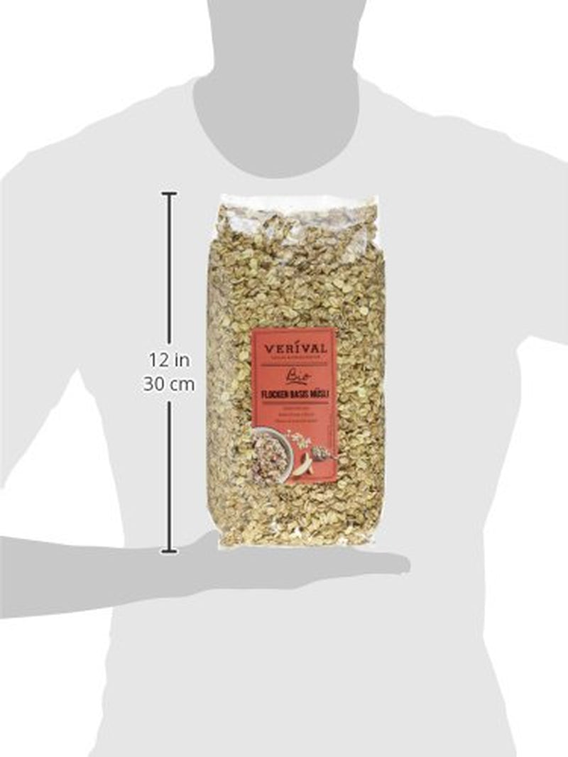 Verival Flakes Müsli základ - Bio, 6 balení (6 x 1 kg)