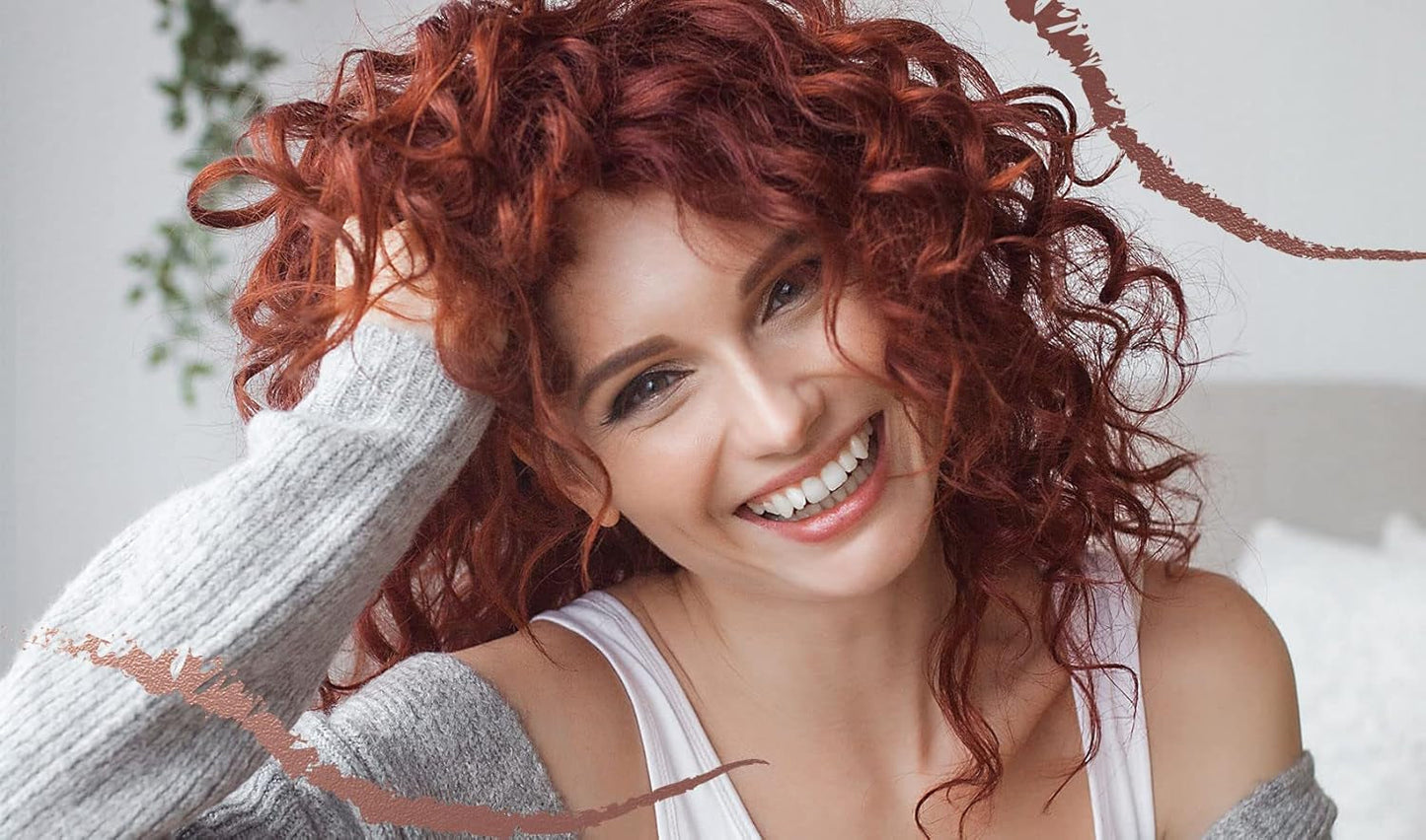 VEGAIROA - Curly Plex Mask - Maska pro definované kadeře bez krepatění - Hluboce hydratační péče - Pro kudrnaté nebo vlnité vlasy - Profesionální veganský kadeřnický produkt - 300 ml Naty Shop Hair Mask