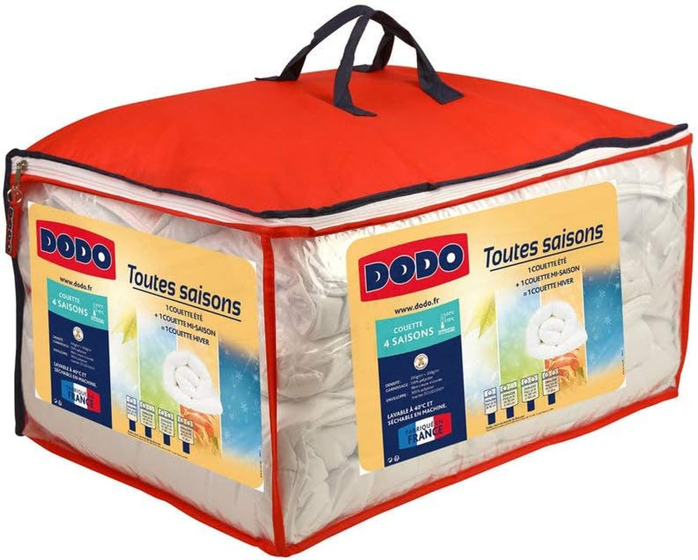 DODO 25665 Na 4 sezóny Deka 140 X 200 Cm Bílá Polyester Peřiny a přikrývky Naty Shop 260X240 Cm