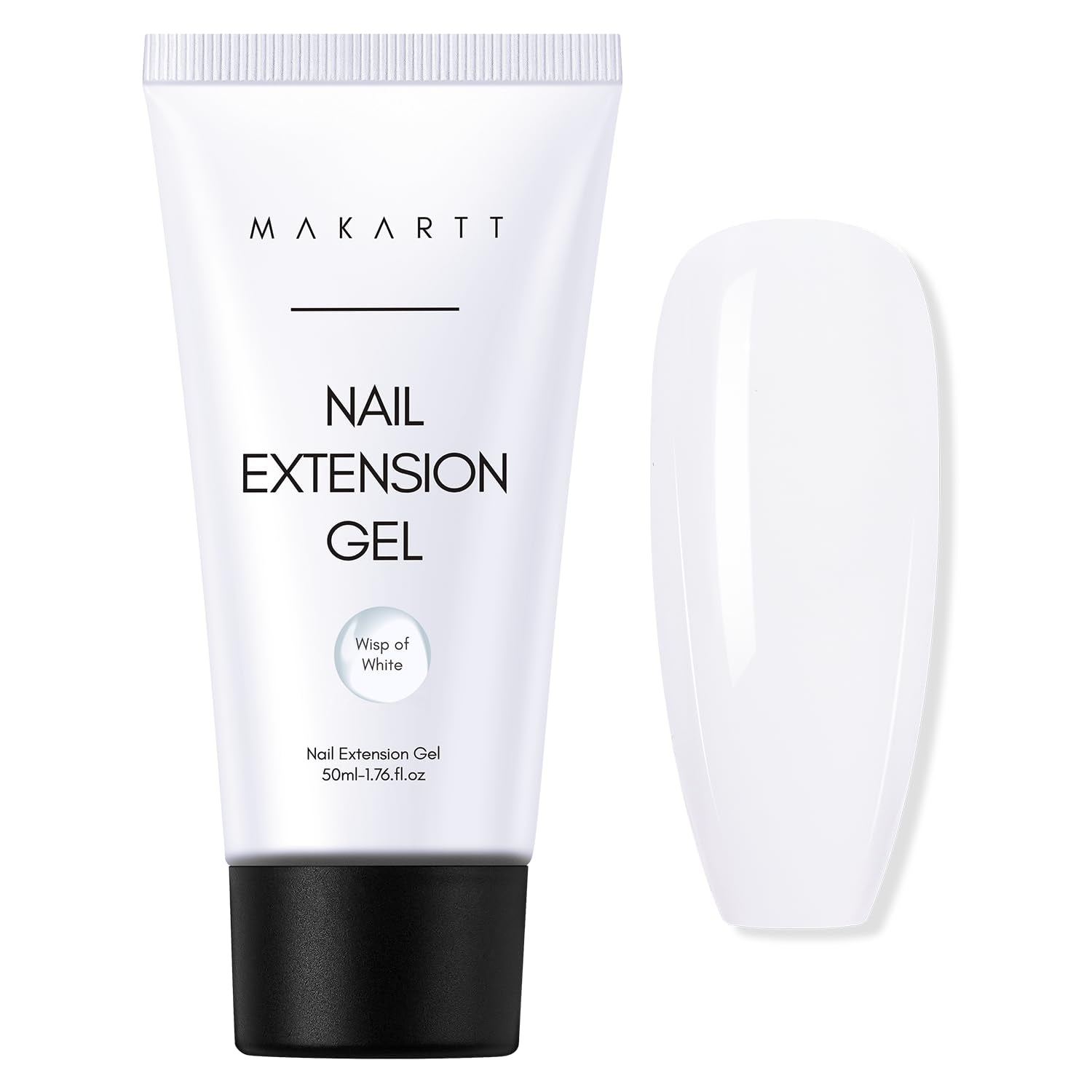 Makartt Poly Gel na prodloužení nehtů - Akrylový gel na prodloužení nehtů, gel na zpevnění nehtů, zdobení nehtů, 50 ml (fialový)