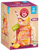 Teekanne Cold & Fresh BIO 4Er Mix - S novými odrůdami citron-máta, broskev-maracuja, pomeranč-rozmarýn, grapefruit-máta-zázvor (4 X 45G)