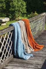 Jemná přikrývka, polyester, umělá kožešina, jednobarevná, 150 cm x 200 cm, velikost olova Přikrývky a přikrývky Naty Shop Výchozí název