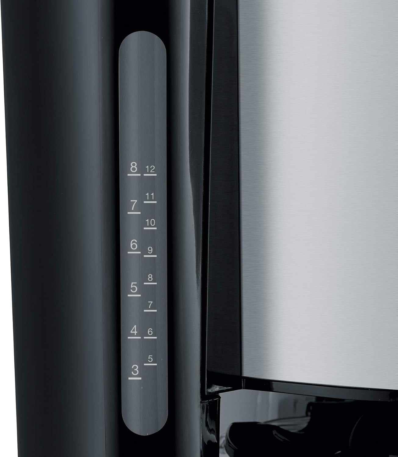 Espresso kávovar SEVERIN "TypeSwitch" s termální karafou, AromaSwitch pro výběr mezi 2 spařovacími profily, kávovar až na 10 šálků, 1000W, broušená nerez-černá, KA 4845