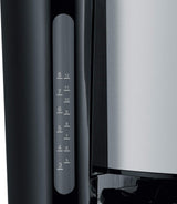 Espresso kávovar SEVERIN "TypeSwitch" s termální karafou, AromaSwitch pro výběr mezi 2 spařovacími profily, kávovar až na 10 šálků, 1000W, broušená nerez-černá, KA 4845