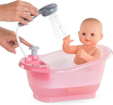 Corolle 9000141660 - Vanička Mon Grand Poupon s funkcí pumpy a gumovou kachnou pro všechny panenky 30-36 cm, 32,5 cm, od 3 let