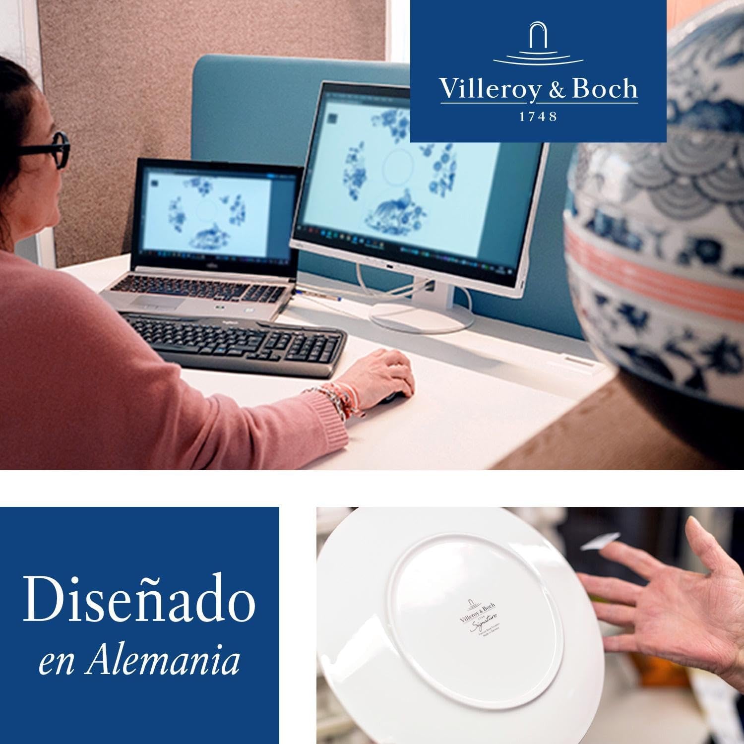 Villeroy & Boch - Cukřenka Mariefleur, Různé barvy, Vhodné do myčky, Vhodné do mikrovlnné trouby, Cukřenka s víkem, Cukřenka, Skladování, Kávový doplněk, Květinové nádobí, Prémiový porcelán