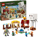 LEGO Minecraft Ghast Balloon Attack – Herní hračka pro děti – Stavebnice Videohry Dům, Kuře a Golem – Filmové zboží pro chlapce 10+ – 21273 Stavebnic Besuche den LEGO-Store Výchozí název