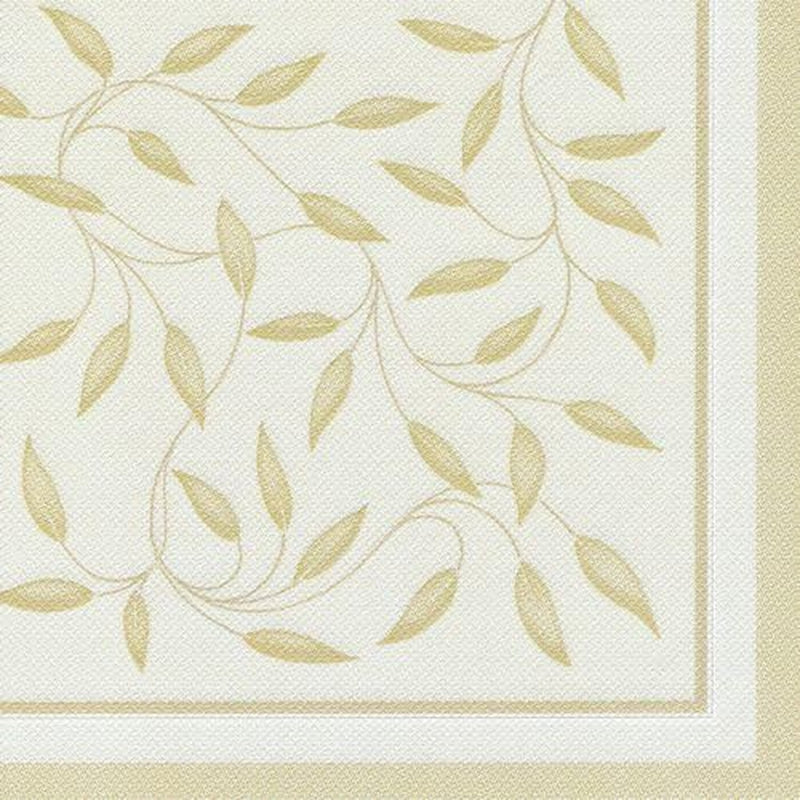 Papstar, 50 ubrousků "ROYAL Collection" 1/4-násobek 40 cm X 40 cm šampaňské "New Mediterranean", #11651