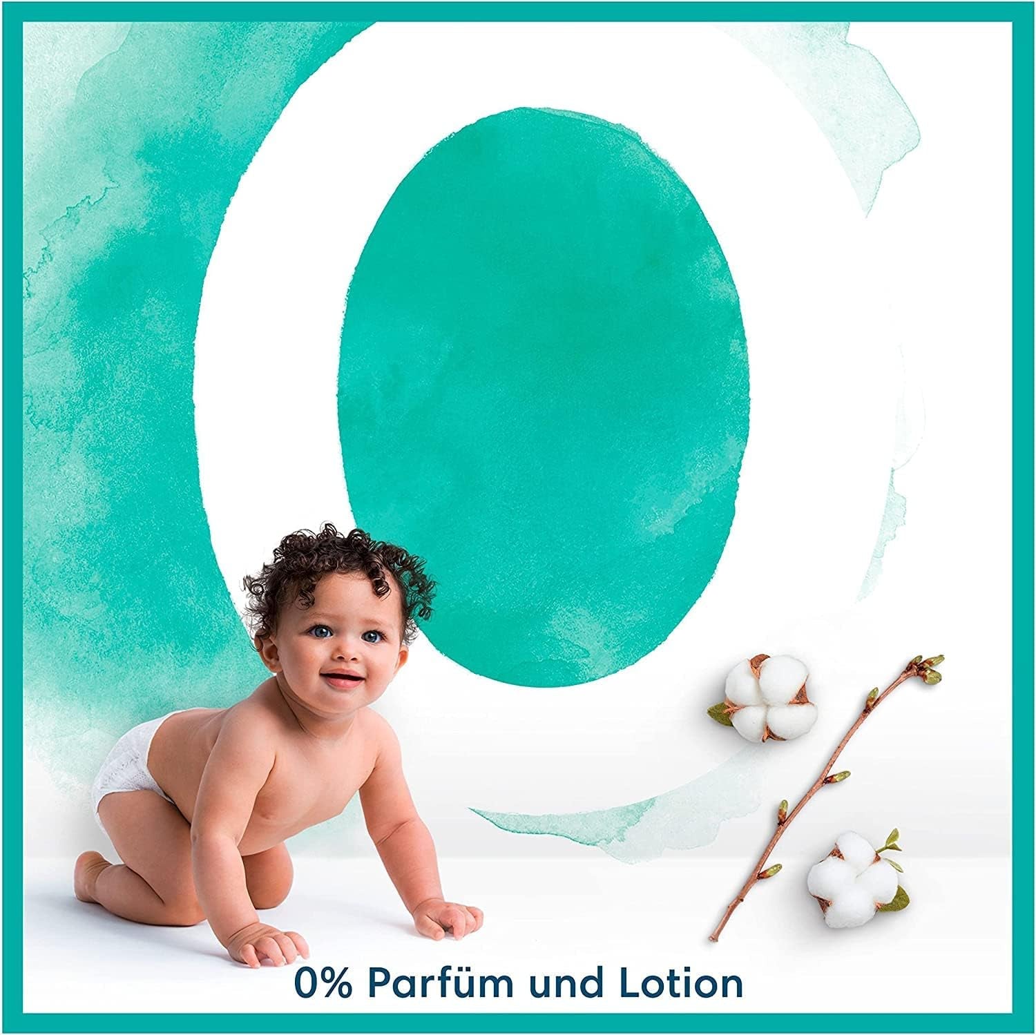 Sada dětských plen Harmonie Velikost 2 (4-8 kg, 240 kusů) MĚSÍČNÍ BOX a Krabice na vlhčené ubrousky Harmonie Aqua Baby 720 ubrousků (15 x 48), Baby Essentials
