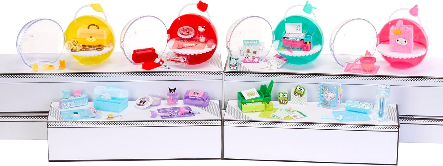 Miniverse MGA Make It Mini Hello Kitty and Friends Series 3 – mini sběratelské předměty, Sanrio, retro repliky papírnictví, řemesla, kutilství, pro sběratele a děti od 8 let
