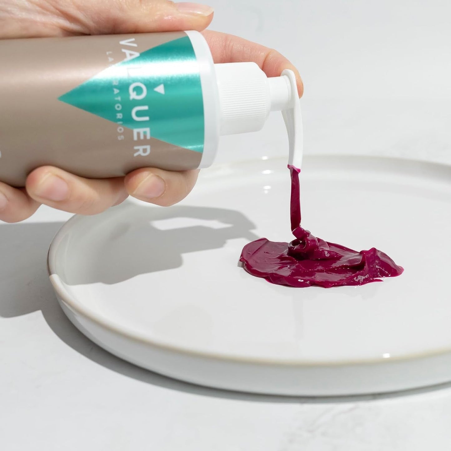 Valquer Power Color Mask veganské složení bez silikonů Dodává vlasům barvu 290 ml fialová Maska na vlasy Naty Shop