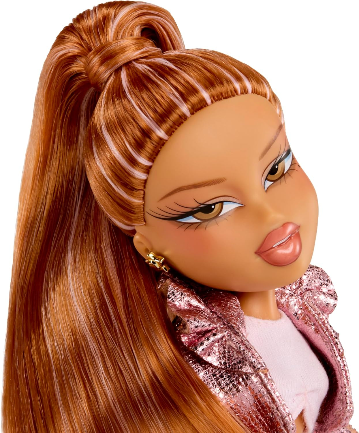 BRATZ Pop Starz Yasmin – Módní panenka se sběratelským kouzlem, oblečením a hudebními doplňky