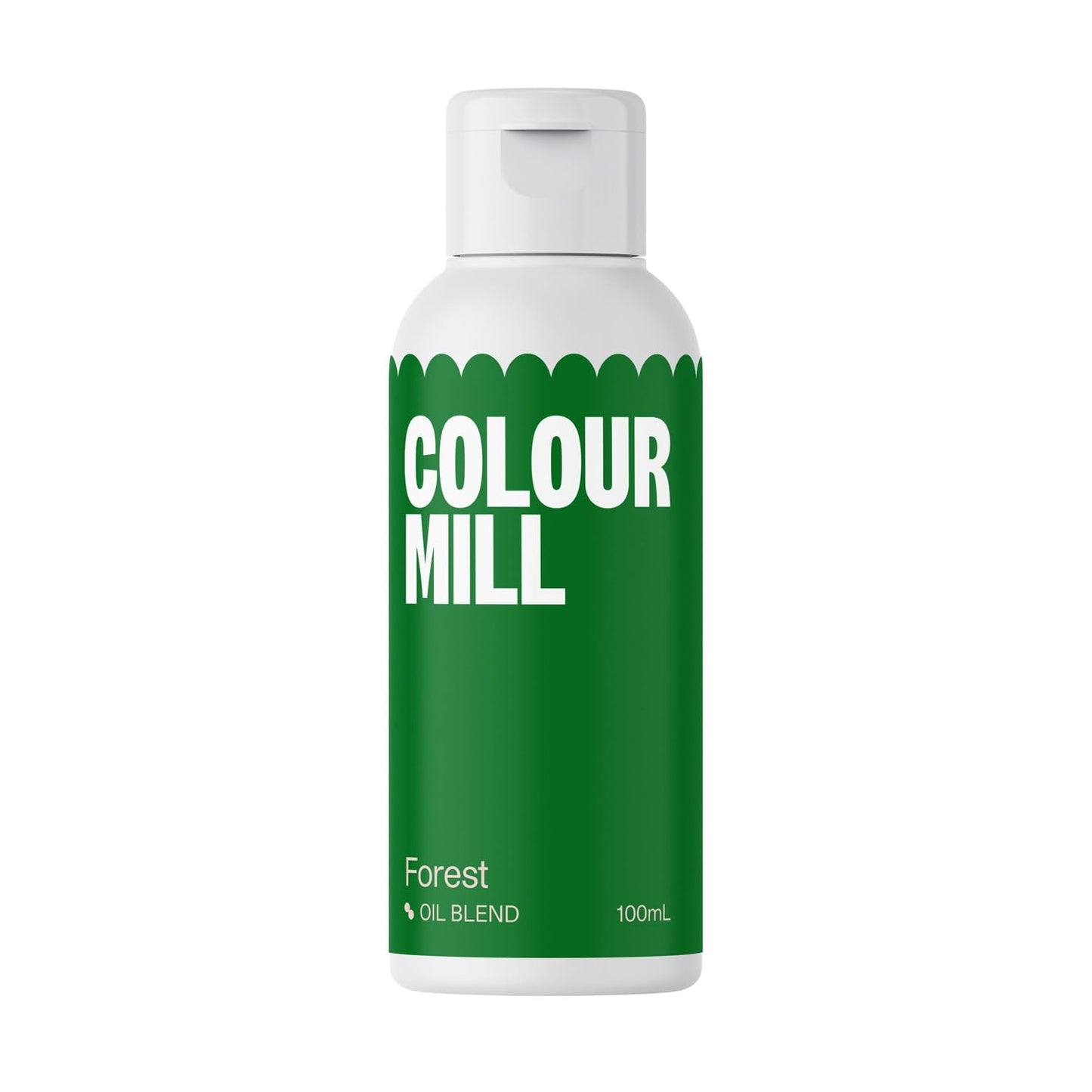 Potravinářské barvivo Color Mill Oil Blend Forest Oil - Potravinářské barvivo na čokoládu, fondán, muffiny, dorty, pečení, makronky - Potravinářské barvivo na zdobení dortů - 100 ml