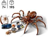 LEGO Harry Potter Aragog v Zakázaném lese, Hrací sada Spider Fantasy, Mýtické stvoření, 2 minifigurky, Kouzelný dárek pro chlapce, dívky a fanoušky Věk 7+ 76434 Stavebnice Besuche den LEGO-Store
