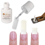 Sun Garden Nails jednofázový transparentní gel 30ml + krabička 100 tipů + lepidlo na tipy 7ml