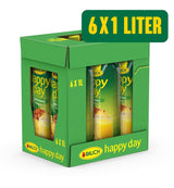 Rauch Happy Day Ananas | Exploze tropických chutí | Vyrobeno ze 100% koncentrované ananasové šťávy | 6 x 1 litr, Tetra Prisma Nealkoholické nápoje Naty Shop