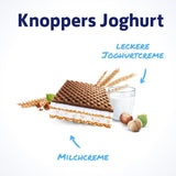 Jogurt – 4 x 200 g – Oplatkové plátky plněné jogurtem a nugátovým krémem, lískovými oříšky a kakaem