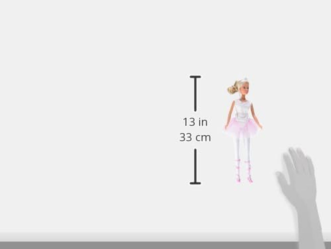 Simba 105733332 - Steffi Love Ballerina, panenka balerína, 29 cm, věk 3+