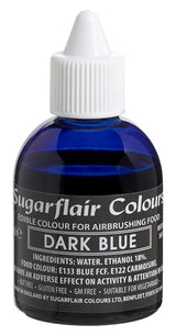Sugarflair airbrush potravinářské barvivo zlaté zlaté jedlé tekuté potravinářské barvivo airbrush barvivo dortů Muffiny Poleva a zdobení dortů - 60 ml
