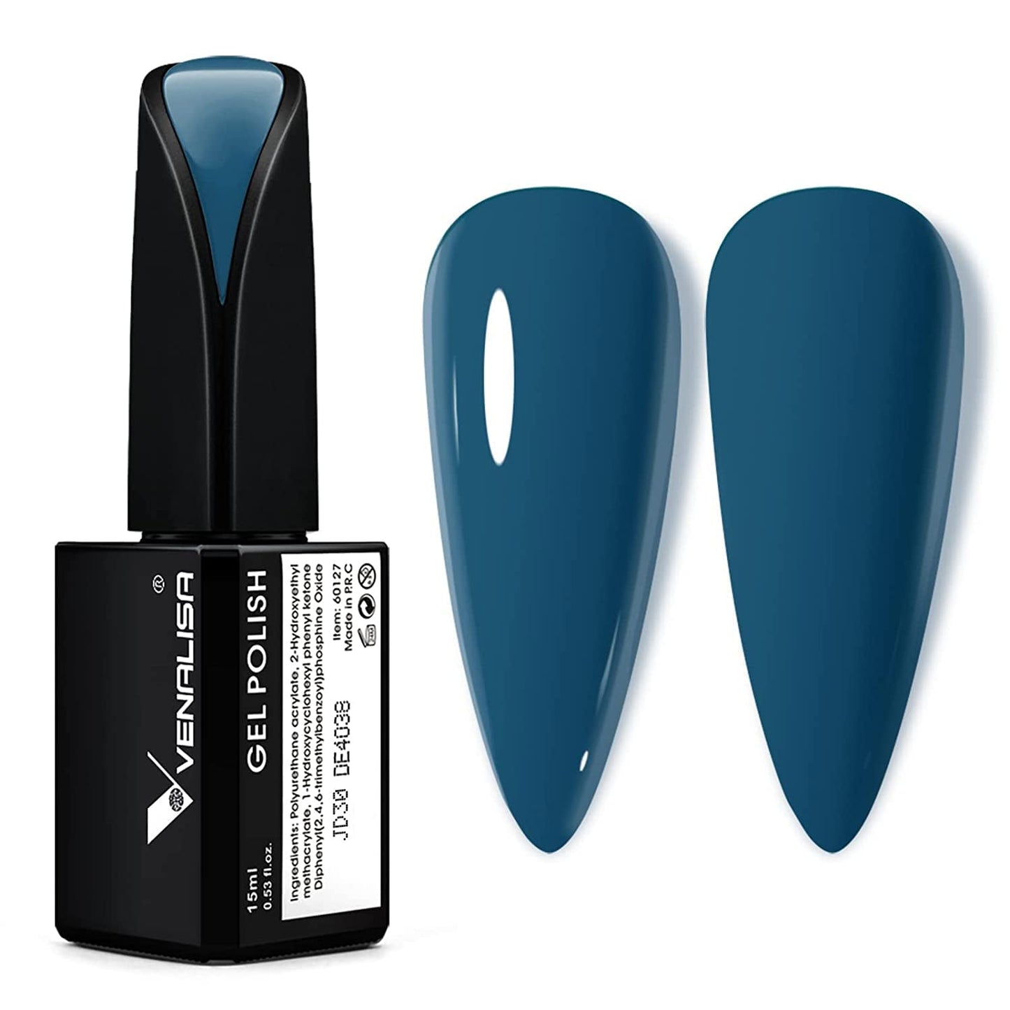 VENALISA Korálově oranžový UV lak na nehty 15 ml gelový lak na nehty pro UV lampu na nehty Průhledný gel lak na nehty Coral Orange Modely pro vlastní design nehtů