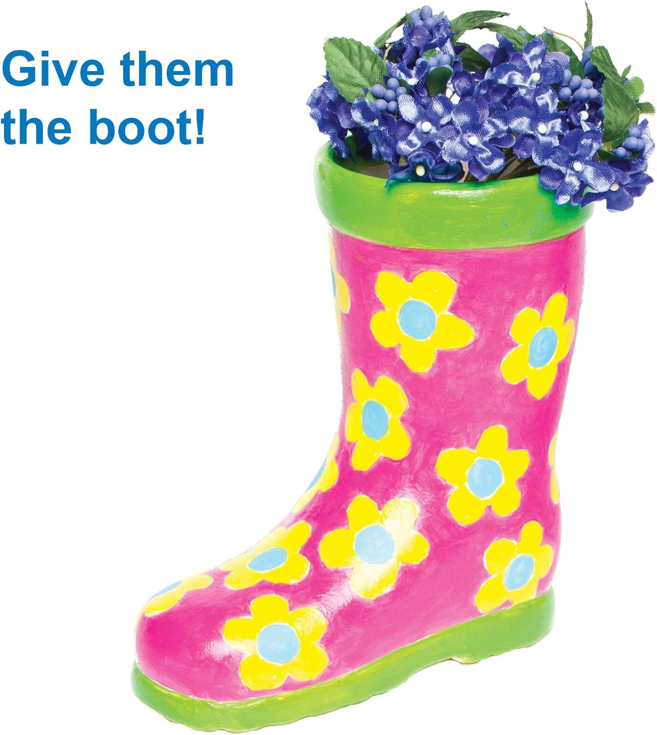 Baker Ross 'Wellies' keramické hrnce pro děti (2 ks)