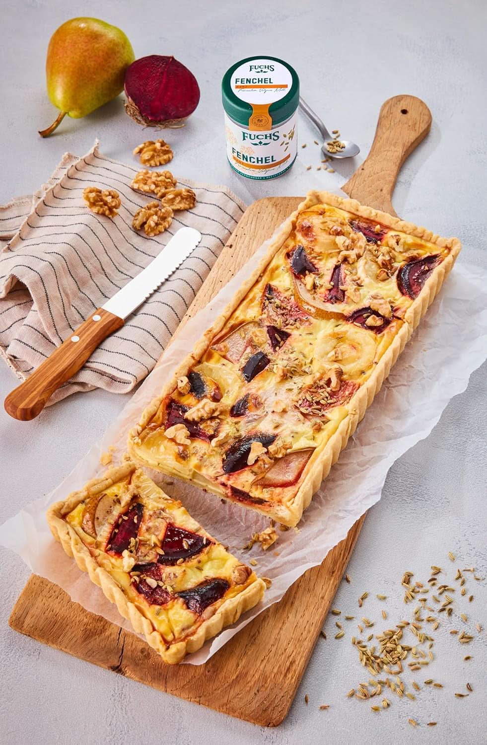 Fuchs - Fenykl celý - sladká a kořeněná chuť do ovocných salátů - 45 g Condimente Naty Shop