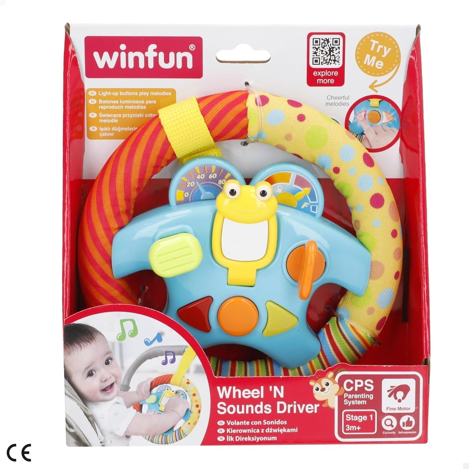 baby color baby toy Wheel N Sounds Driver Baby Toys Naty Shop