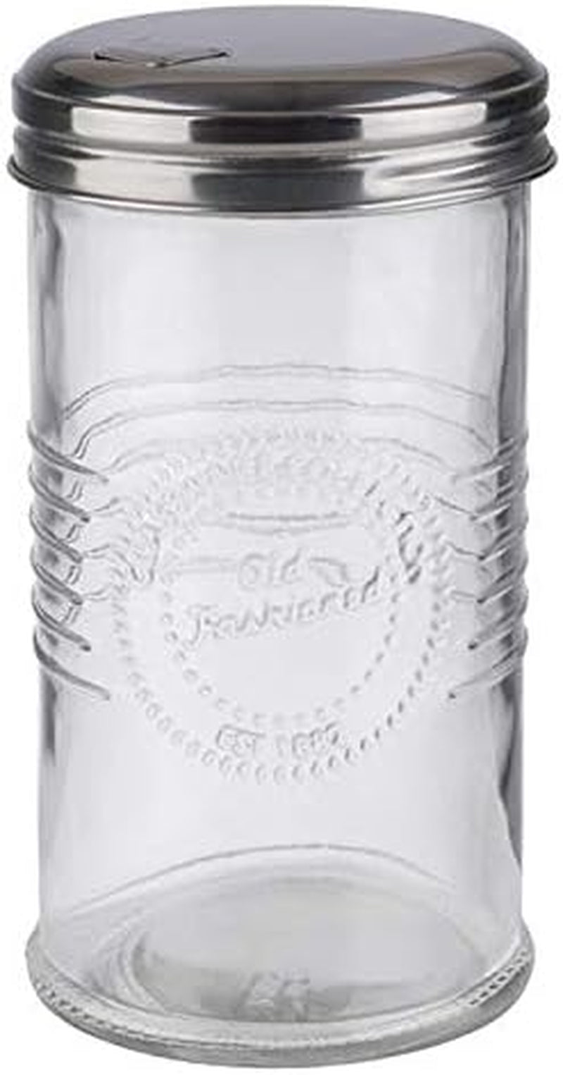 APS 40510 Dávkovač cukru - STARO MÓDA, Ø 7,5 cm, V: 14 cm, Sklo, 0,35 l, Uzávěr se závitem z...