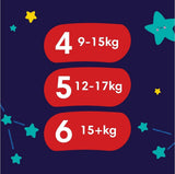 Pampers - Neklouzavé dětské noční košile - Velikost 6 - Malé balení - 30 kusů - 15+ kg