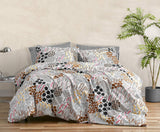 MARIMEKKO Queen ložní souprava, bavlněné perkálové povlečení s odpovídajícími povlaky na polštáře, celoroční domácí dekorace (Pieni Letto, vícebarevná, královna postel) Přikrývky a přikrývky Naty Shop Regina