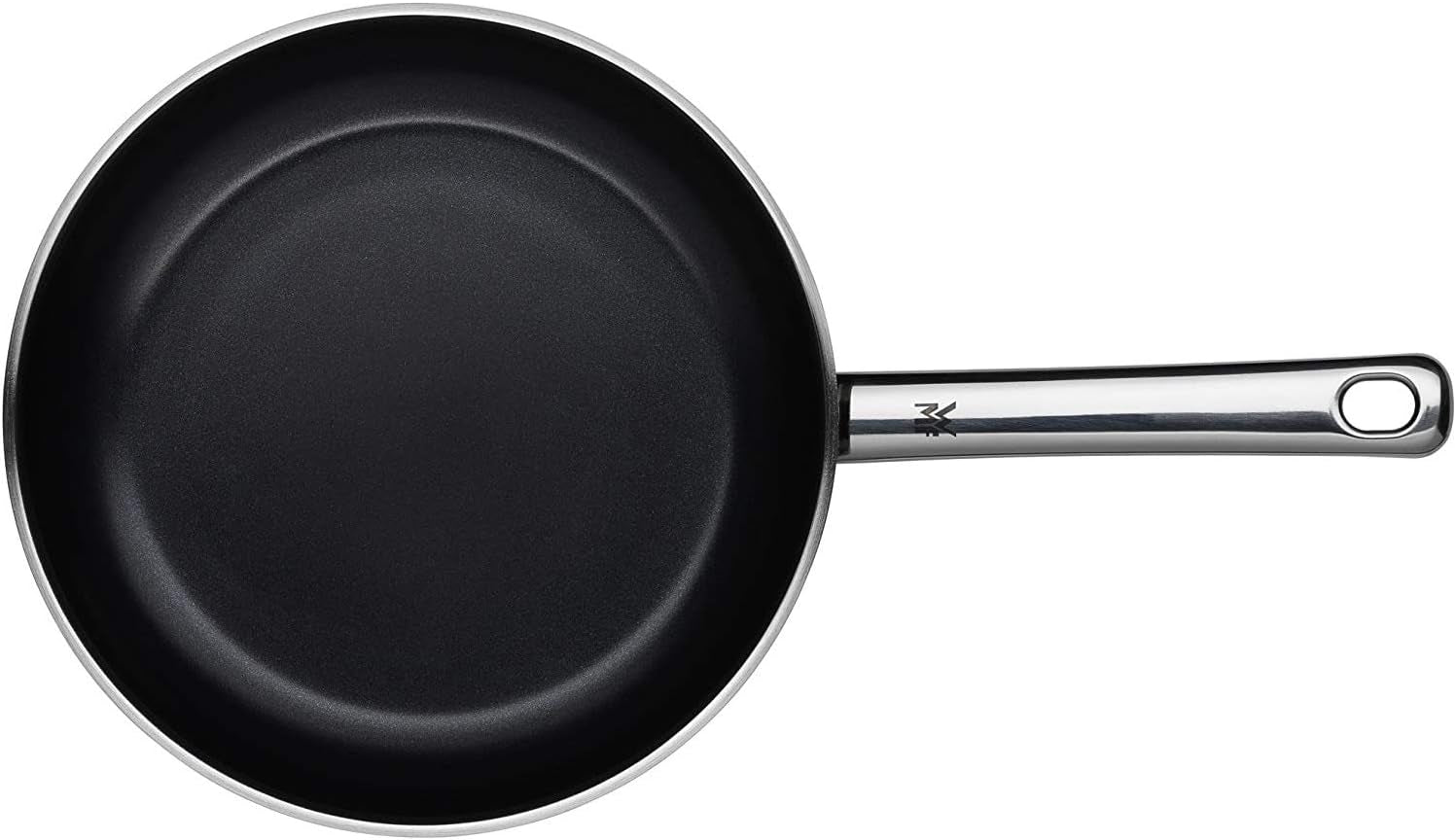 WMF Devil 2dílná sada pánví, indukční pánev 24, 28 cm, nerezová ocel Cromargan, keramický povrch, hrnce a pánve vhodné do trouby Naty Shop