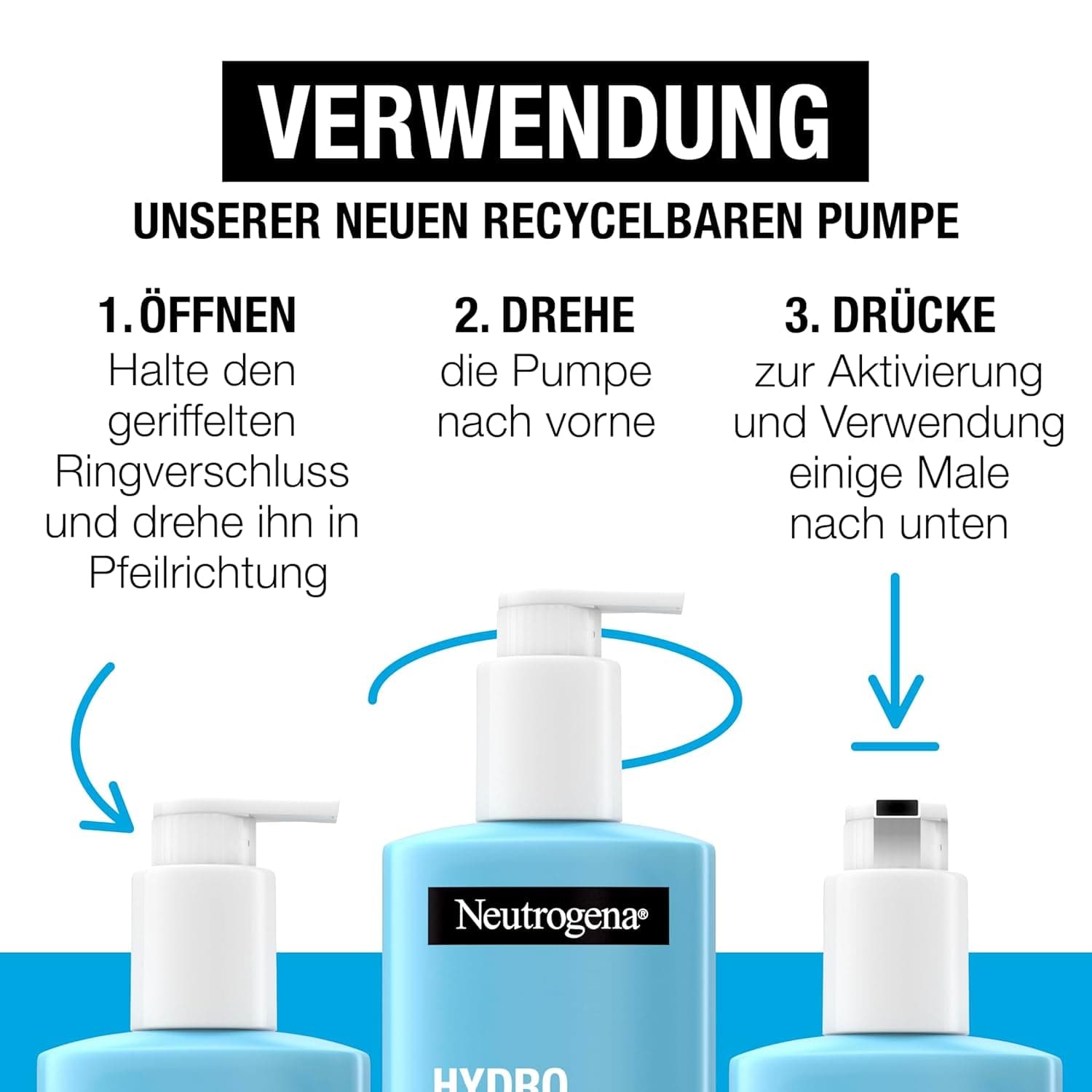 Neutrogena Hydro Boost Ultra-Light Formula Bodylotion Gel pro jemnou pokožku, 250 ml Kosmetika a kosmetika Naty Shop