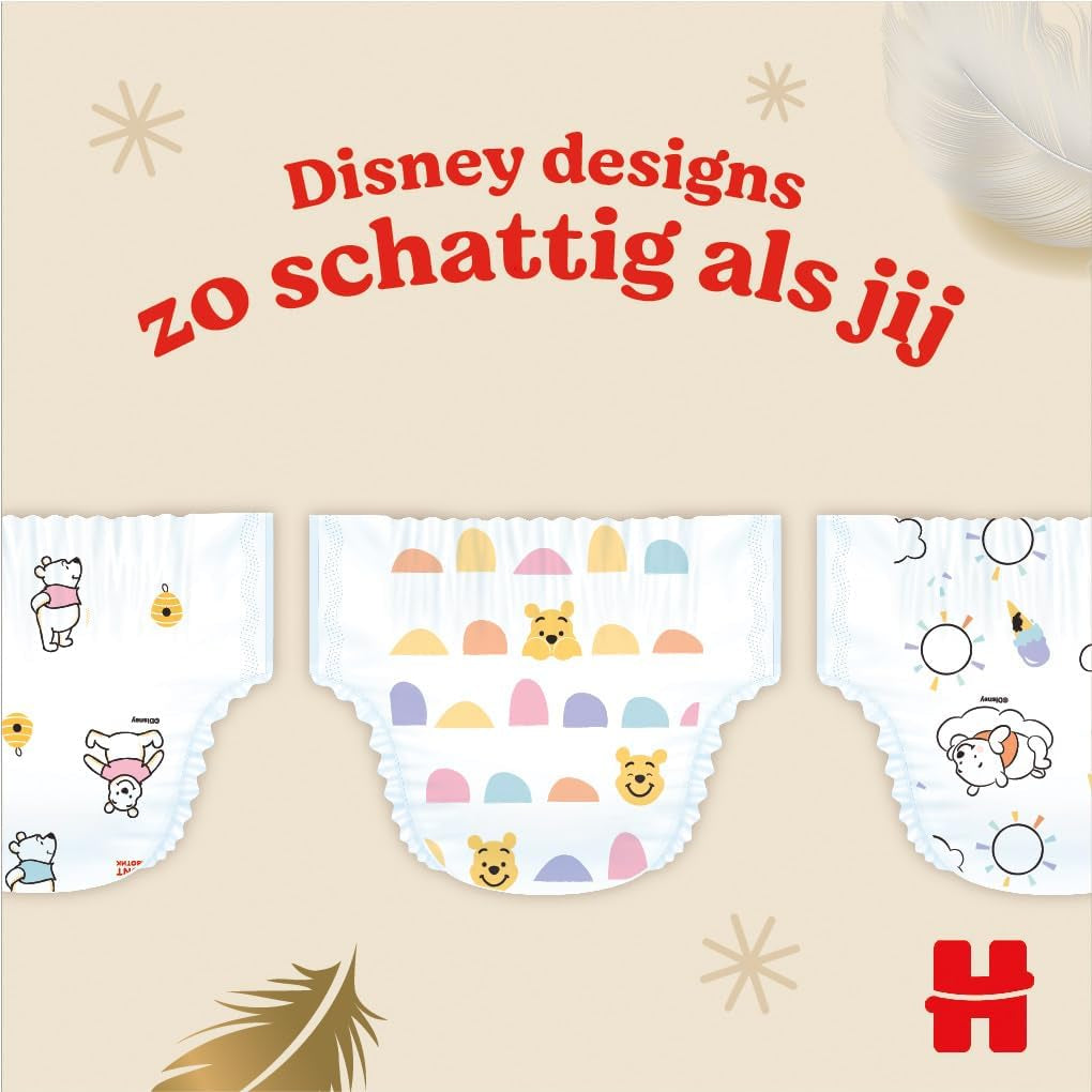 Dětské plenky Huggies Extra Care s Disney, velikost 5 (12-22 kg), 2 balení x 33 plen, celkem 66 plen