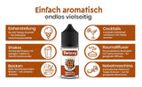 Twizzy Waffle Food Arome - 30 ml - Intenzivní aroma - Ideální na pečení Arome Naty Shop