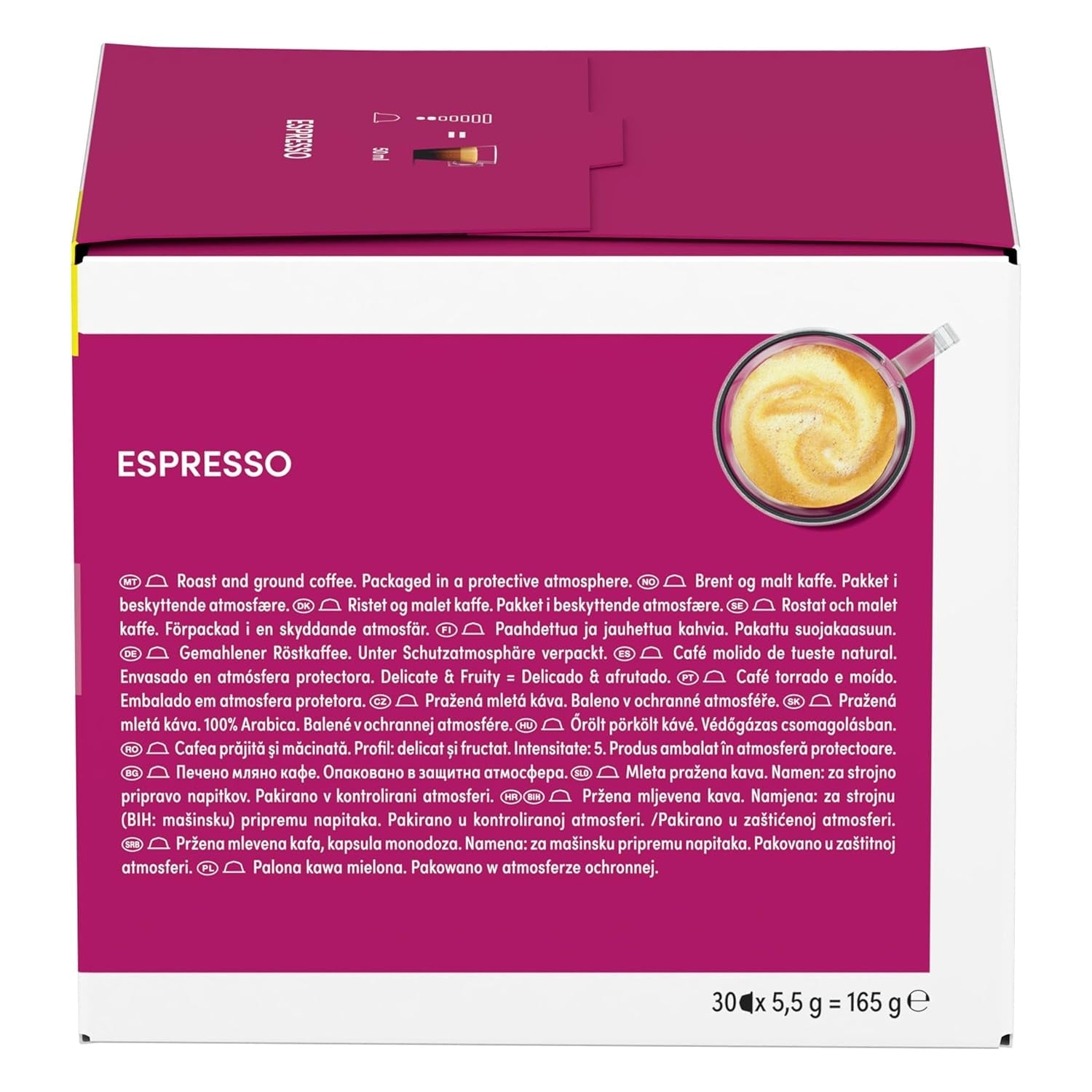 NESCAFÉ DOLCE GUSTO Espresso Kaffeekapseln 3er Vorratspack (3 x 30 kapslí)