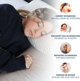 Valentia Medical Memory Foam Polštář na podporu krku Ortopedický polštář na bolest krku Polštář na krk s paměťovou pěnou Ultra měkký omyvatelný potah Krční ortopedické polštáře Naty Shop