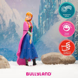 Bullyland 12960 - figurka princezny Anny z filmu Frozen od Walta Disneyho, cca. 9,5 cm, vysoce detailní, ideální jako malý dárek pro děti od 3 let