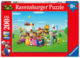 Puzzle pro děti 100dílné XXL - Zábavné puzzle Nintendo Super Mario Naty Shop Single Hravé, vhodné pro děti