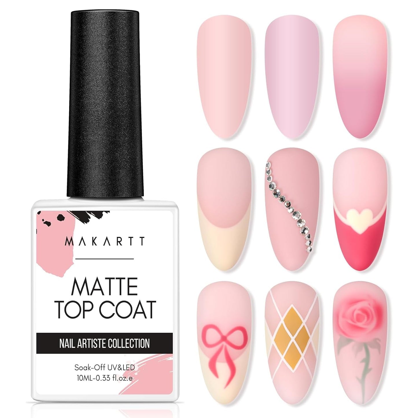 Makartt 3D Nail Art Gel - Kamínkový lepicí gel 15G na klíčenky na nehty, Multifunkční gel na tvarování nehtů pro vlastní úpravu nehtů, modeláž nehtů na modeláž nehtů doma (transparentní)