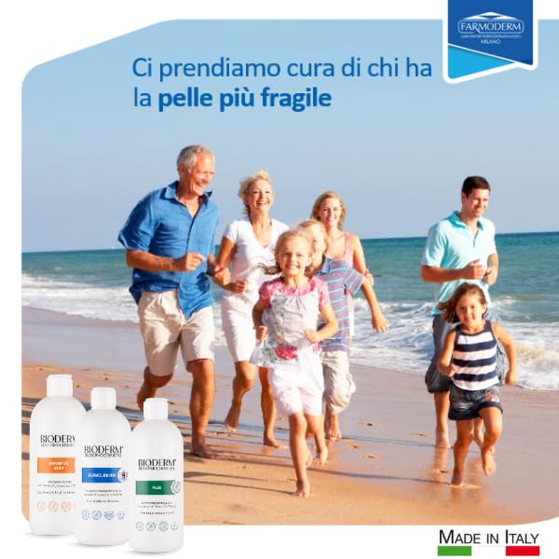 BIODERM Cellusoft - jemné, multifunkční, jednorázové viskózové a polyesterové vlhčené ubrousky - multifunkční ubrousky pro jemnou hygienu citlivé a zarudlé pokožky seniorů a dětí - 30 x 38 cm (50