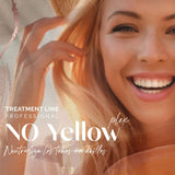 VEGAIROA - No Yellow Plex Mask - Neutralizační maska pro žluté a oranžové tóny - Hydratační péče - Fialový pigment - Profesionální veganský vlasový přípravek - 1000 g Naty Shop maska na vlasy