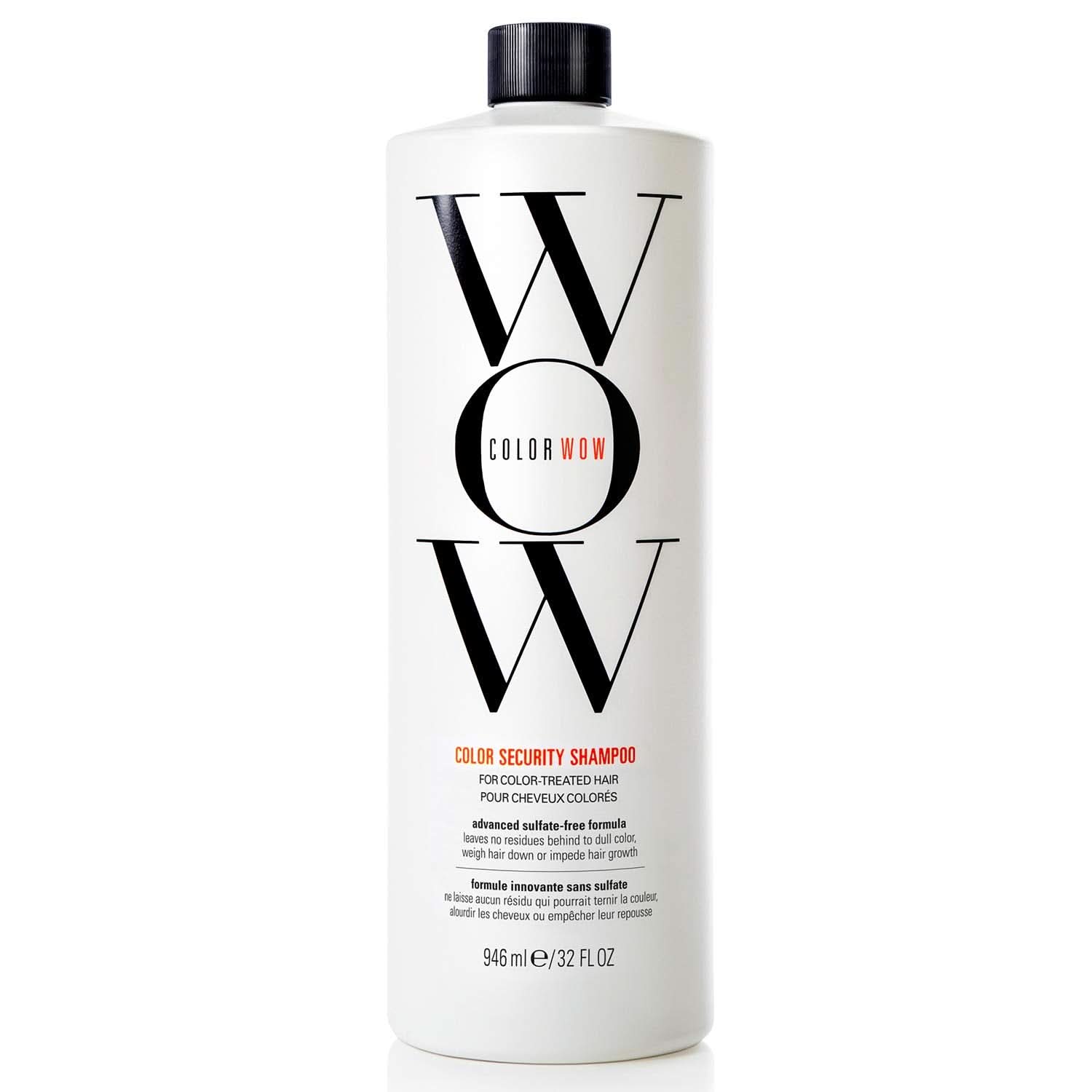 Wow Color Shampoo Silikonový a bezsulfátový šampon pro péči o barvené vlasy 250 ml Naty Shop sprcha a vana 946 ml