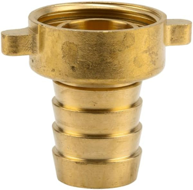 Gardena mosazná hadicová armatura, 2-dílná: vysoce kvalitní mosazná armatura, 26,5mm (G 3/4") závit, pro 1/2" (13mm) hadice (7140-20)